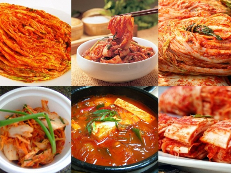Kim chi - Món ăn kàm nên thương hiệu của Hàn Quốc